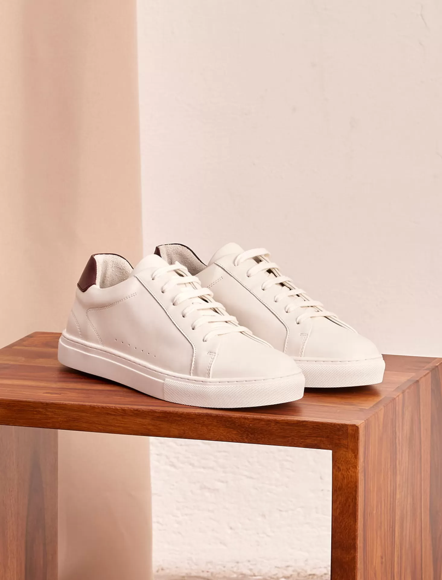 Pied de Biche Sneakers<Billy Bordeaux