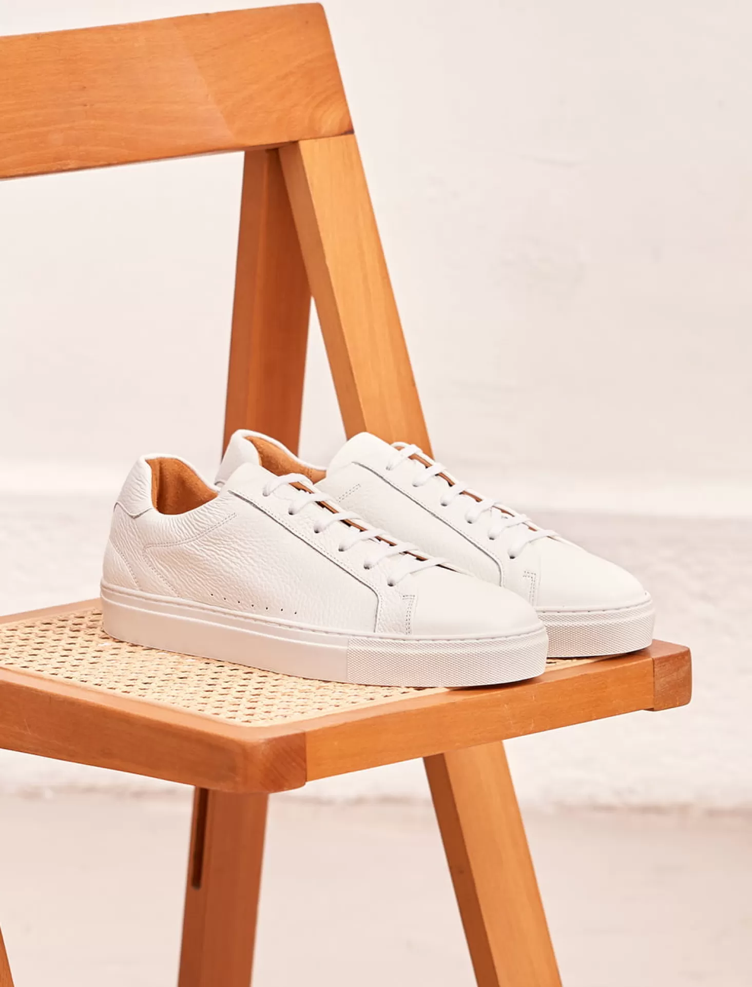 Pied de Biche Sneakers<Billy Blanc Graine