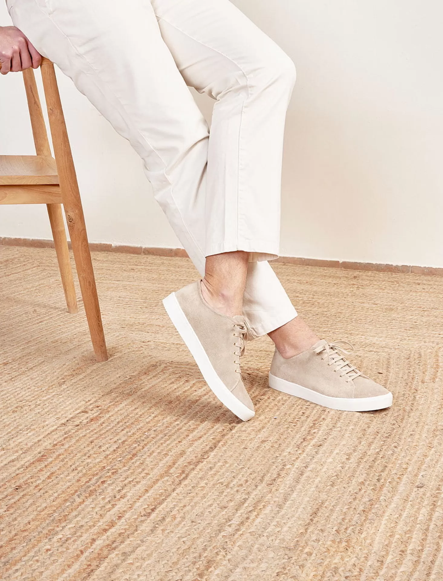 Pied de Biche Sneakers<Ivo Sable