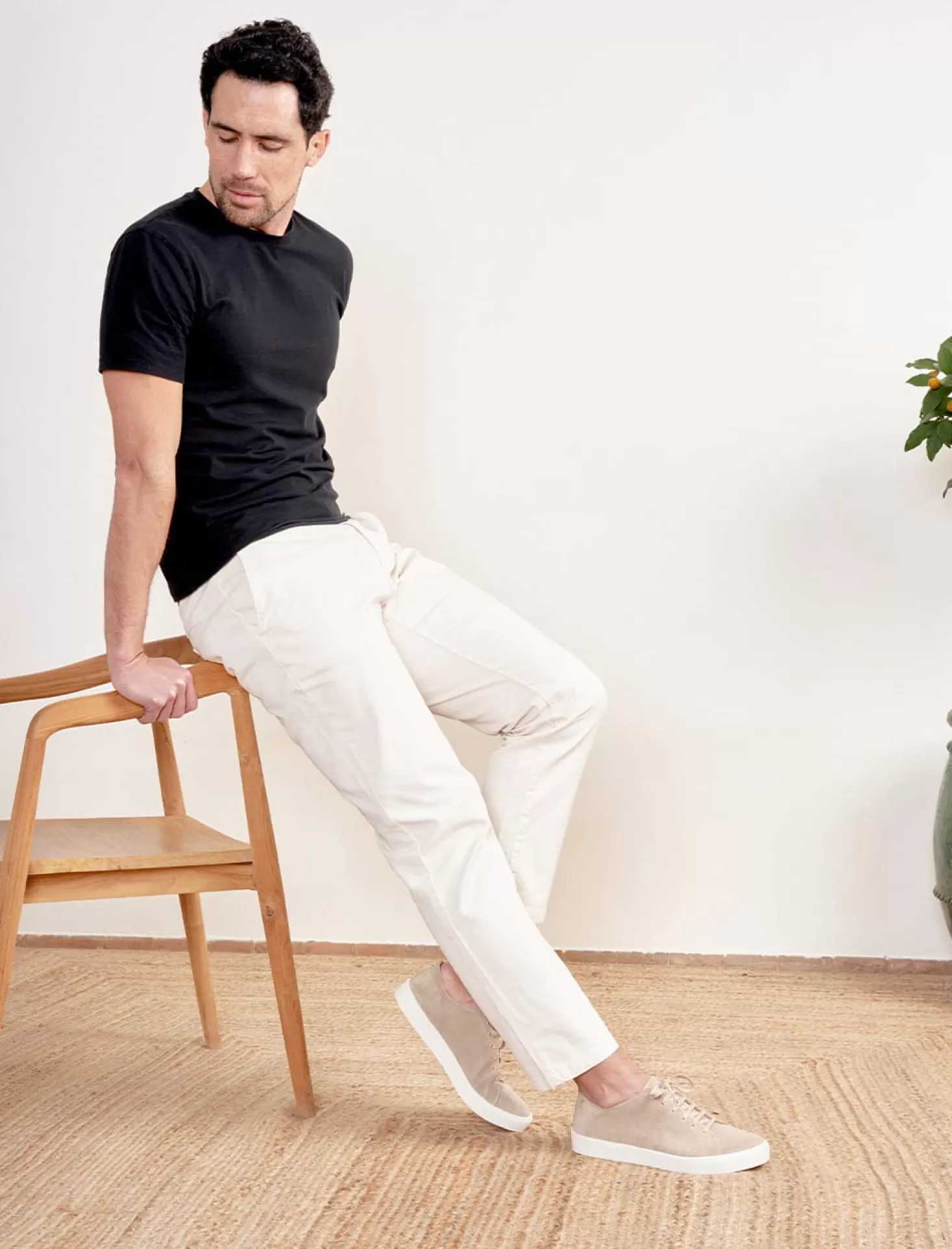 Pied de Biche Sneakers<Ivo Sable