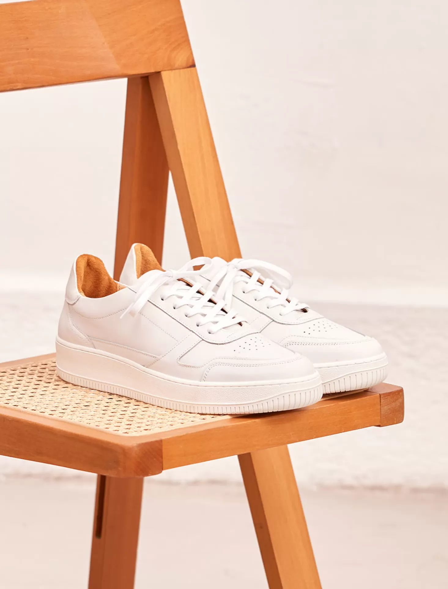 Pied de Biche Sneakers<Vasco Blanc Optique